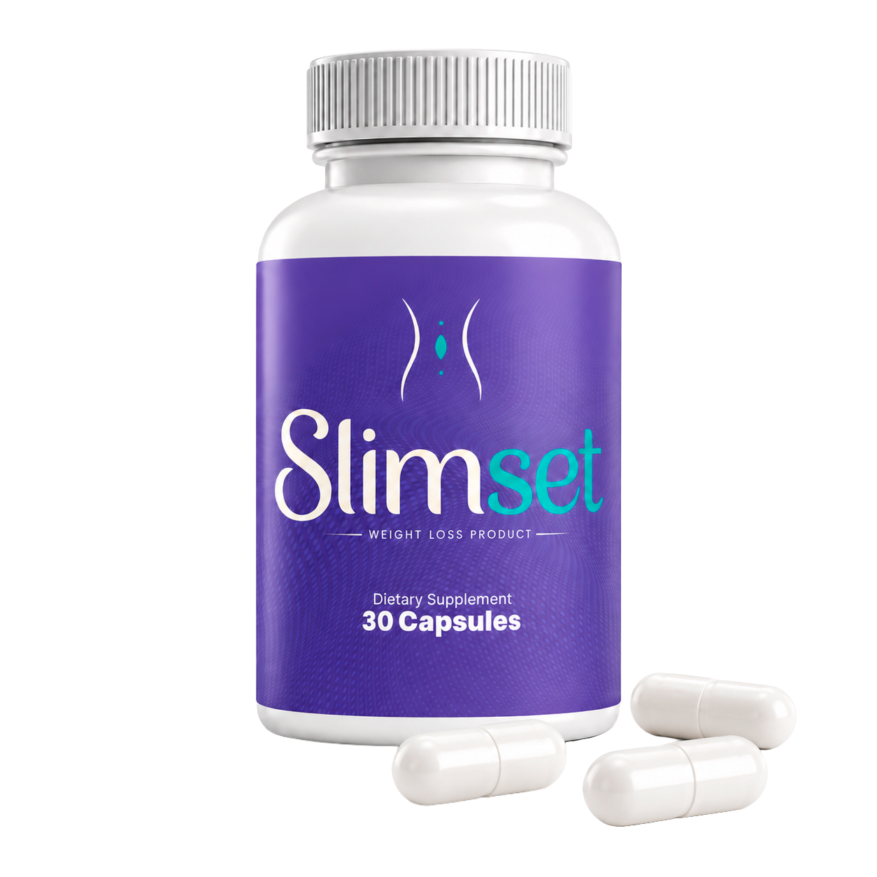 Slimset supplement bottle